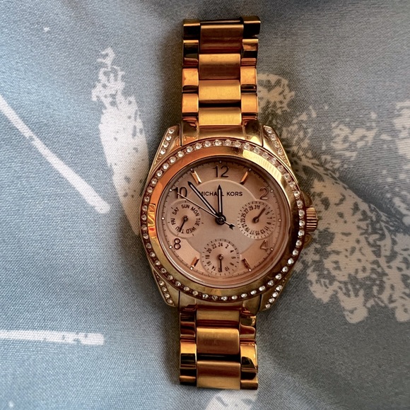 Michael Kors Rose Gold Watch authentic - Picture 9 of 10